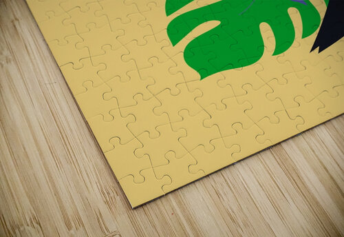 Toucan Monstera Poster Ned Bezou puzzle