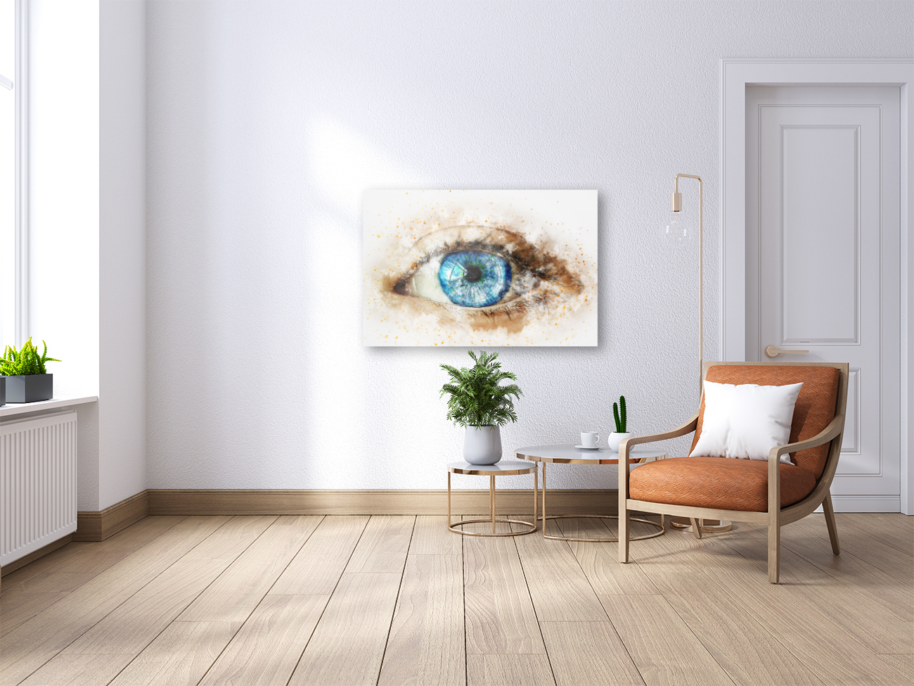 eye blue eye abstract Reproduction