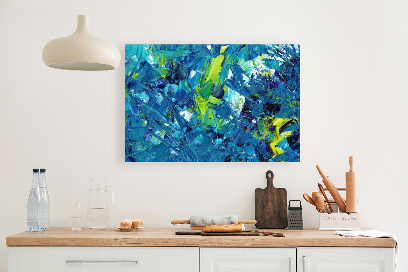 Acrylic Paint  abstract Reproduction