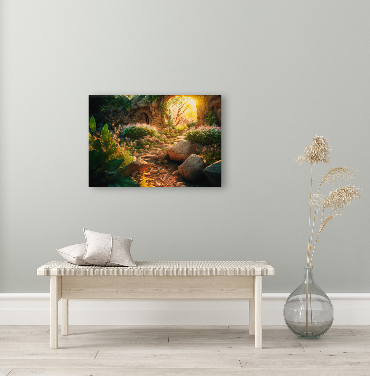 forest nature landscape Reproduction