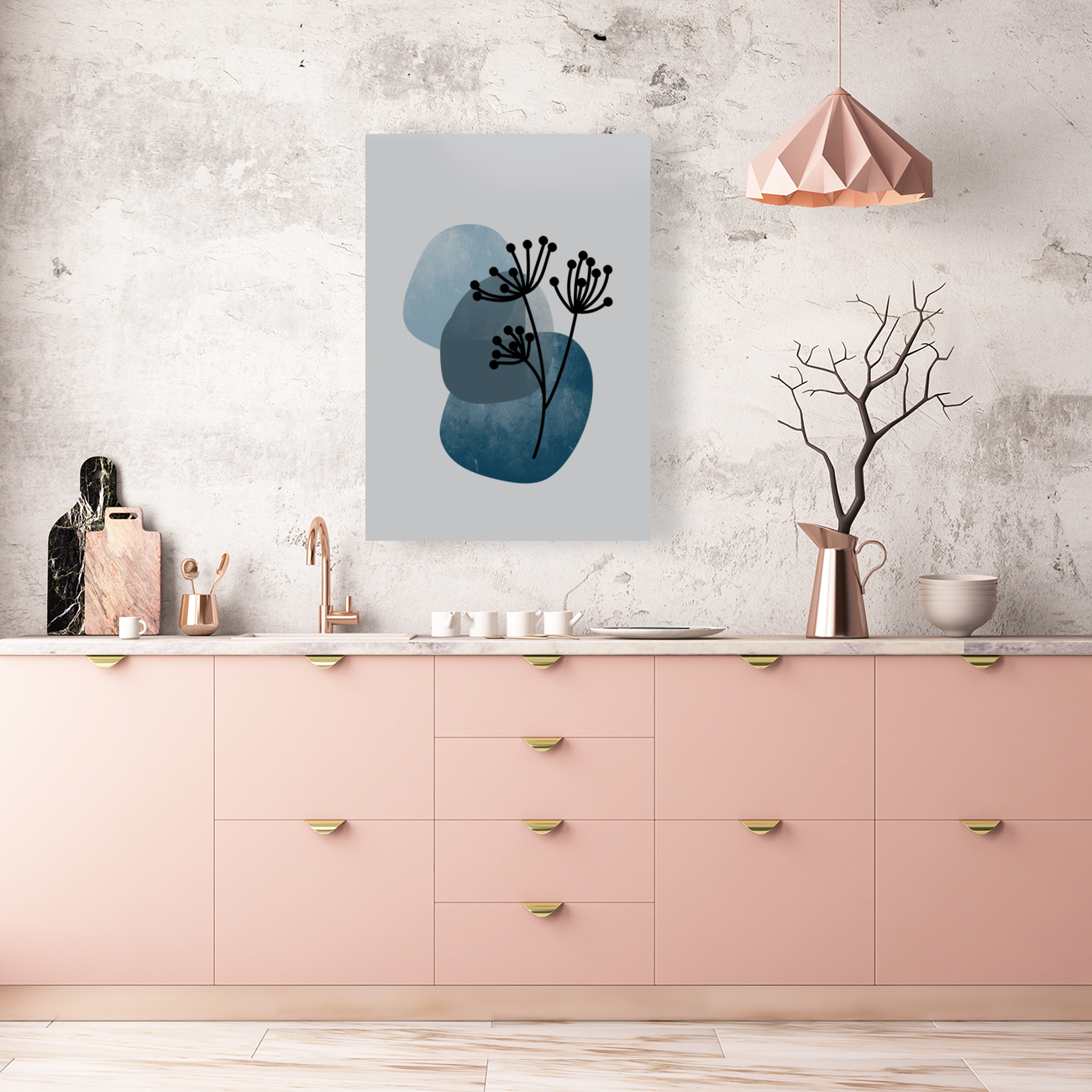 Form Color Boho Reproduction