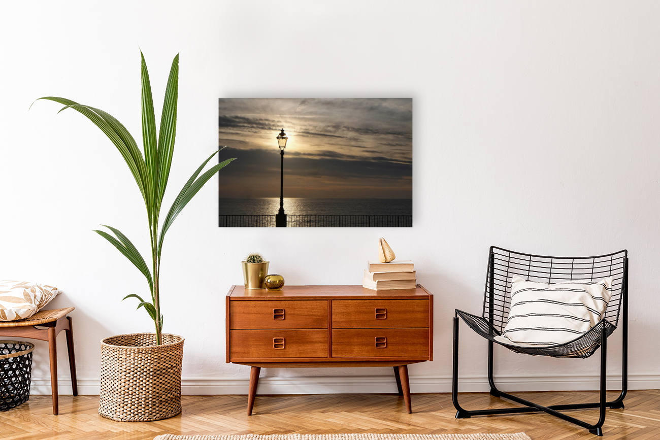 Sunset Sea Clouds Reproduction