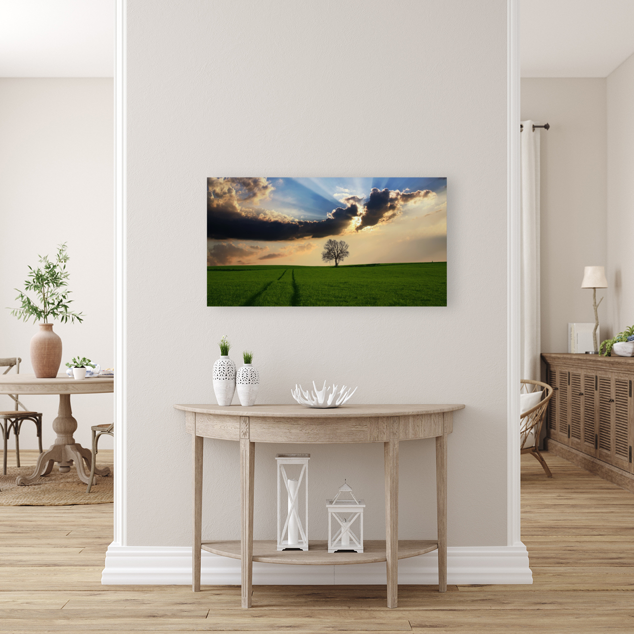 Tree Grass Fields nature landscape Reproduction