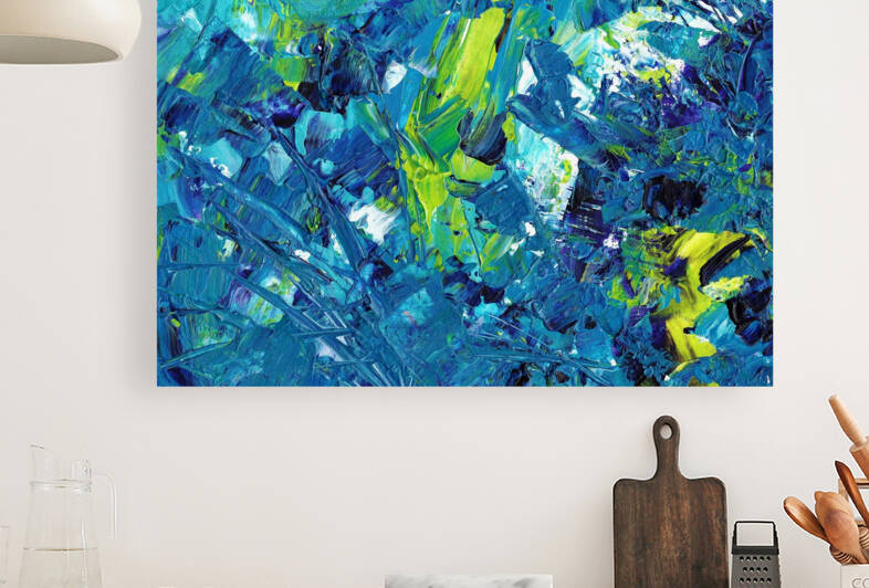 Acrylic Paint  abstract Reproduction