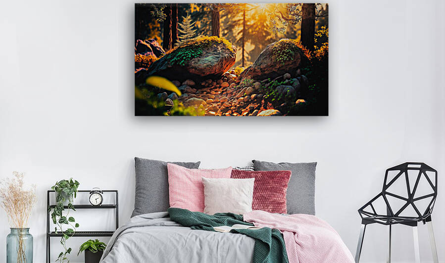nature forest trees landscape Reproduction