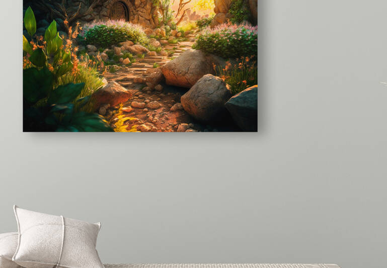forest nature landscape Reproduction