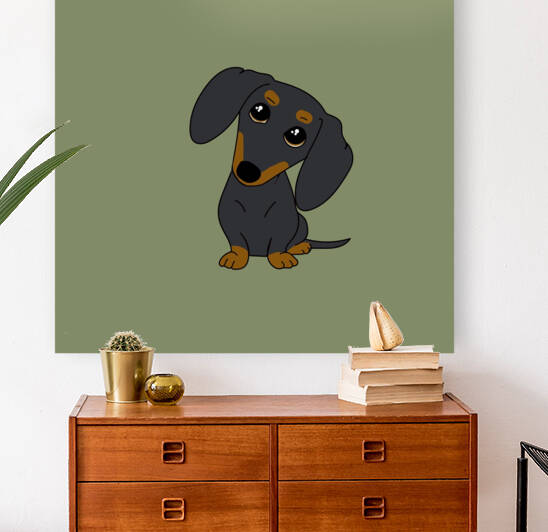 Dog Drawing Reproduction