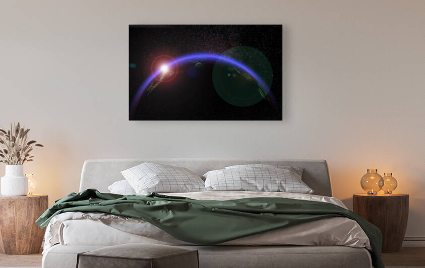 Solar Space Planet Reproduction