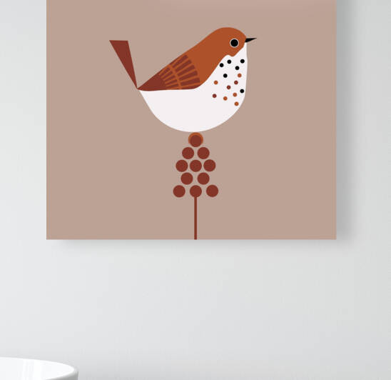 Bird Drawing Design Reproduction