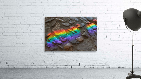 Sun reflection abstract art Wall Preview