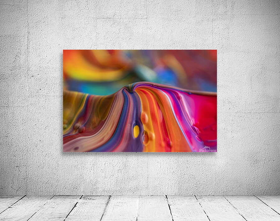 Mountain Colors abstract Wall Preview