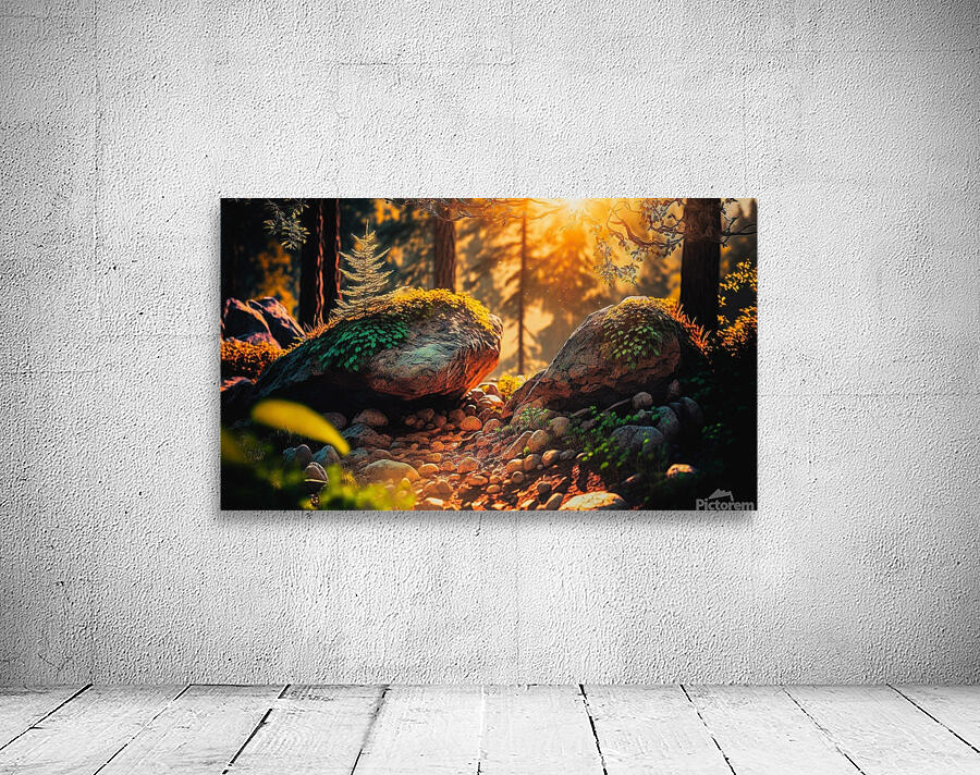 nature forest trees landscape Wall Preview