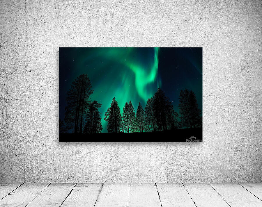 Aurora Northern lights Phenomenon Wall Preview