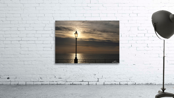 Sunset Sea Clouds Wall Preview