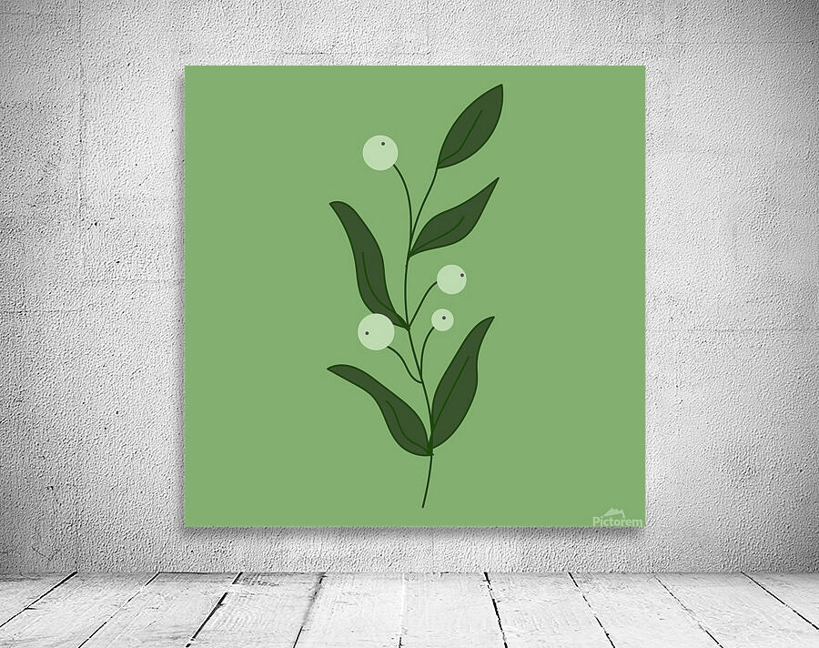 Berries Fruit Green Wall Preview