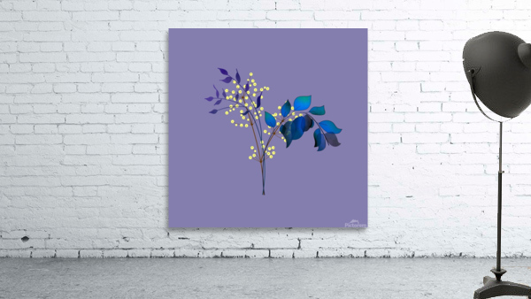 Flowers Branches Nature Wall Preview