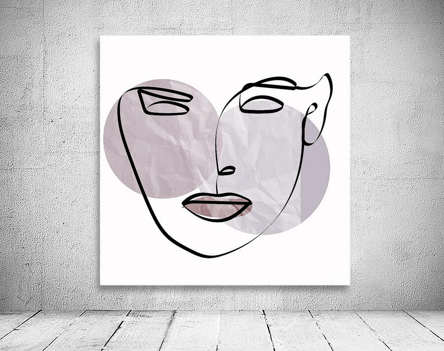 Face Drawing Wall Preview