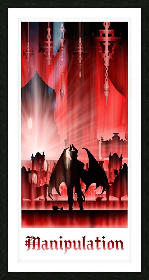 Manipulation Picture Frame print