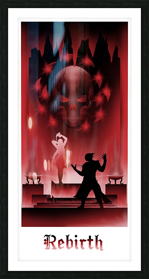Rebirth Picture Frame print