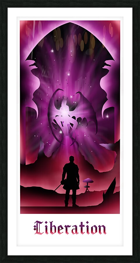 Liberation Picture Frame print