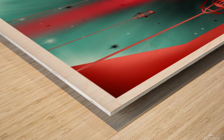 Retribution Wood print
