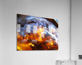 Parallel Earth Acrylic Print