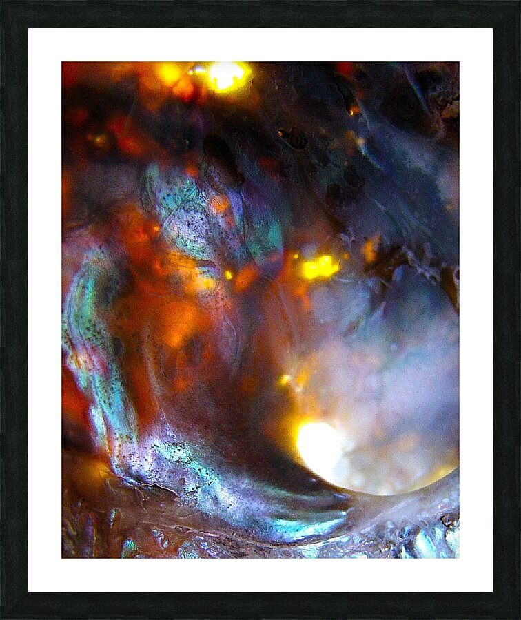 Emerging Picture Frame print