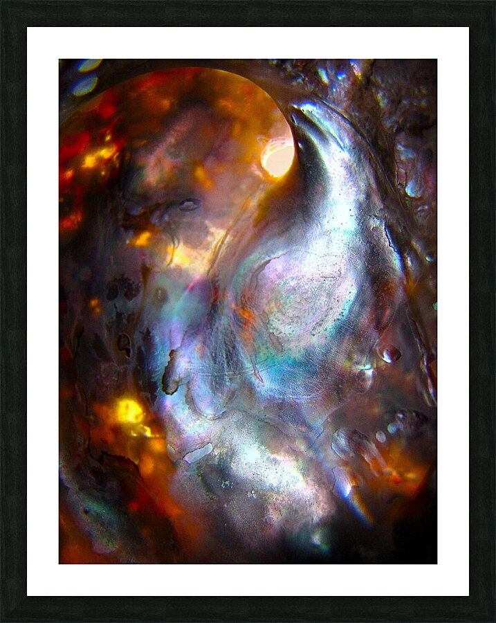 Into the Blue Picture Frame print