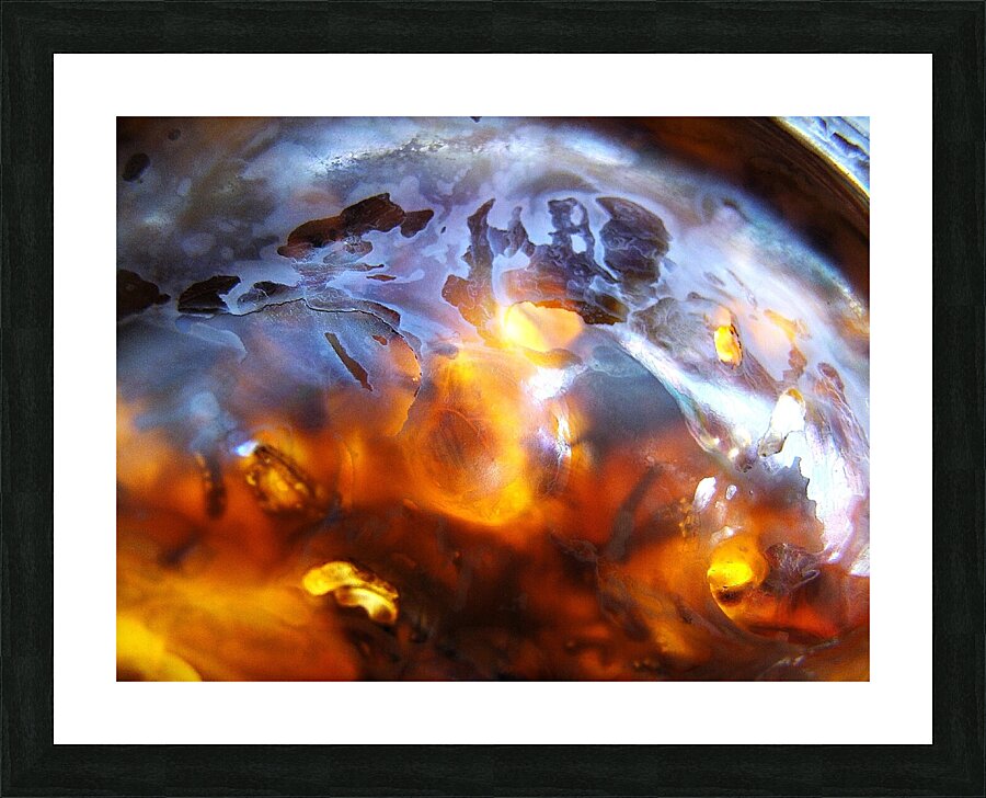 Parallel Earth Picture Frame print
