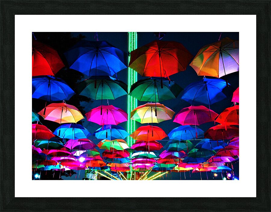 Rain   bow Picture Frame print
