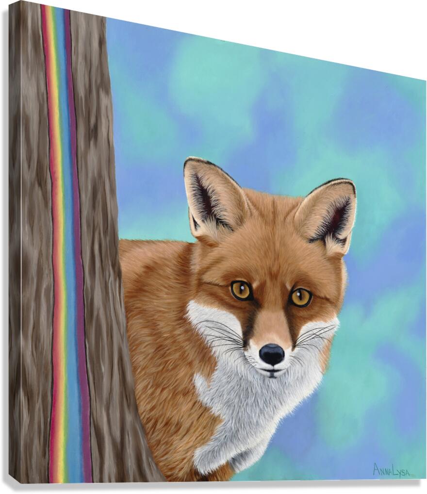 Peek a Boo Canvas Print