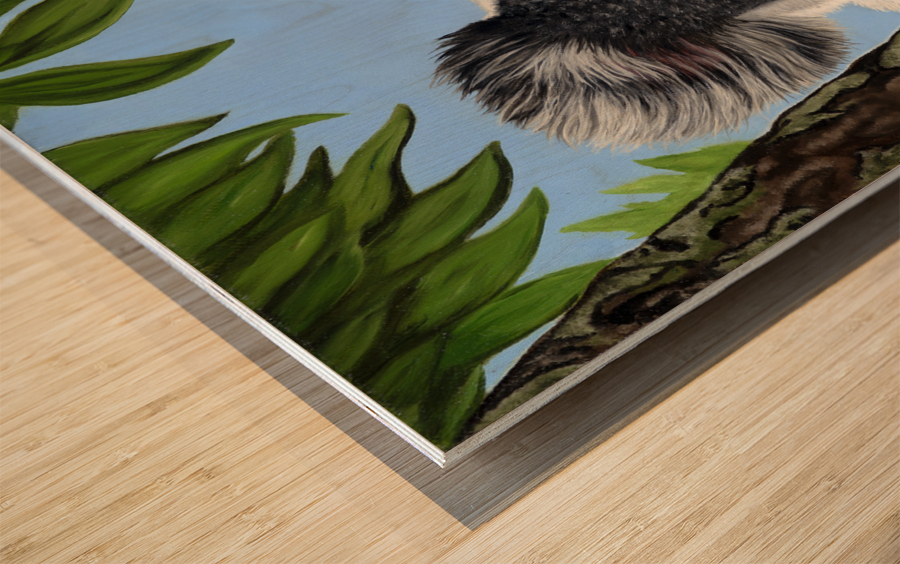 Delightful  Wood print