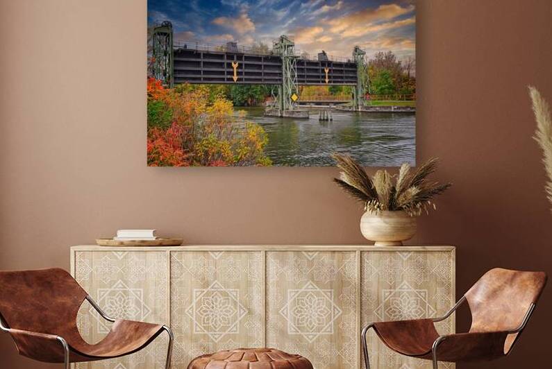 Erie Canal Lock Finger Lakes Region NY by Mark Barrett Photography