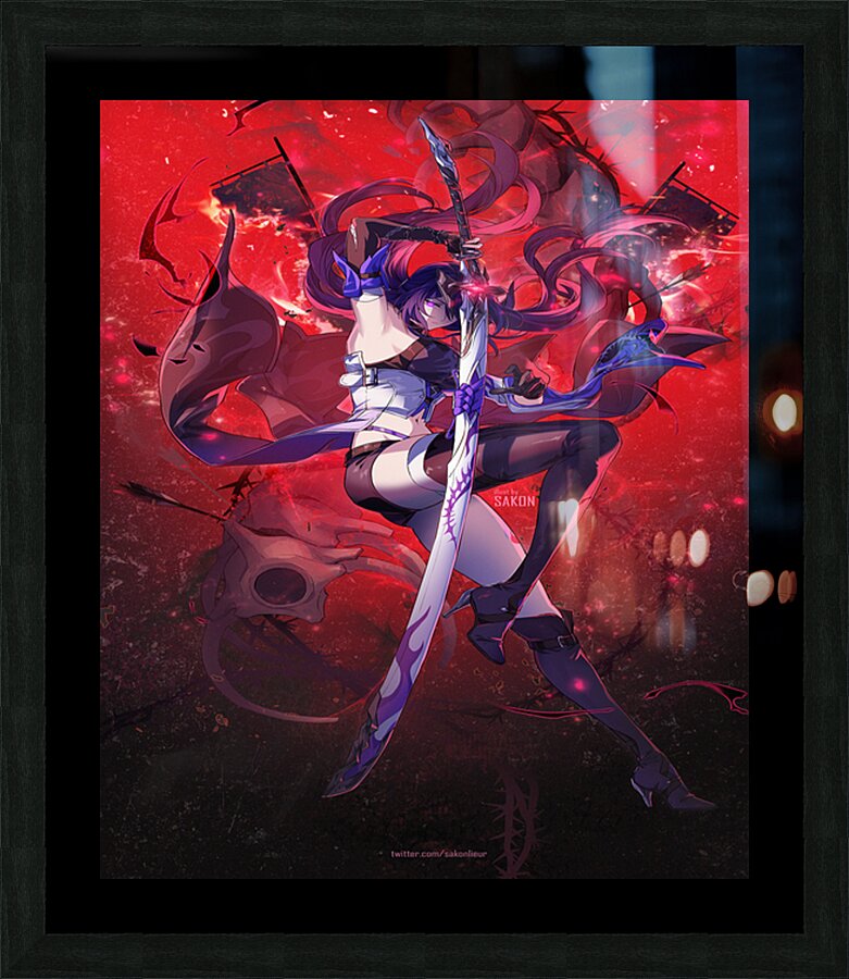 Honkai Starrail 9 Picture Frame print