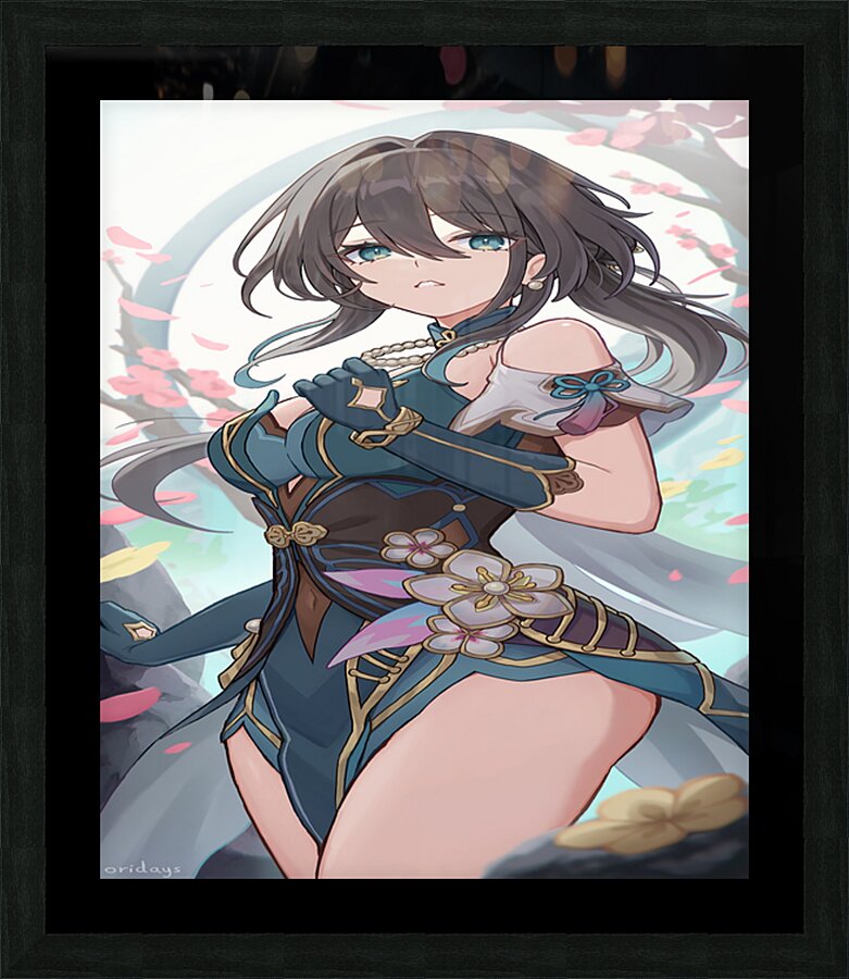 Honkai Starrail 12 Picture Frame print