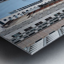 San Francisco City Scene Metal print