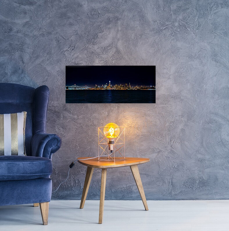 San Francisco City Skyline Panorama Reproduction