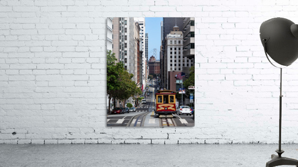 San Francisco City Scene Wall Preview