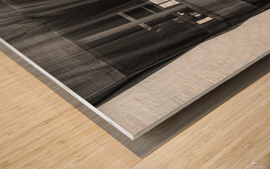 Construction Zone Wood print