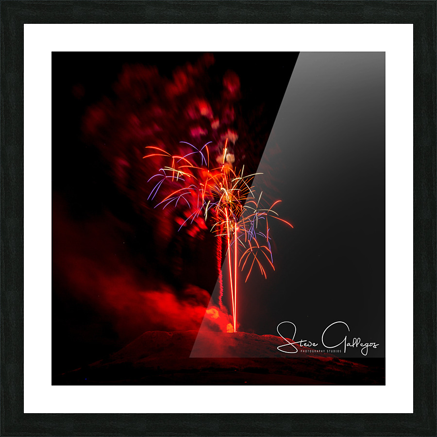 RedHawk 05 HiRes Signed Picture Frame print