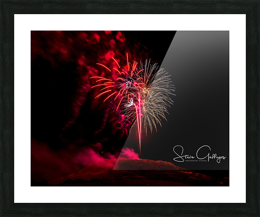 RedHawk 01 HiRes Signed Picture Frame print