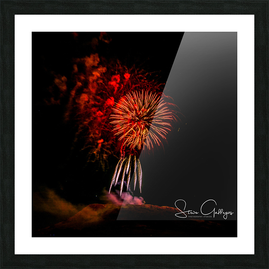 RedHawk 07 HiRes Signed Picture Frame print