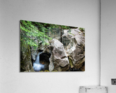 Sculpture by Water Acrylic Print