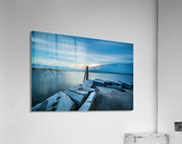 Quiet Night Reflections  Acrylic Print