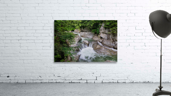 Emerald Waters of Warren Falls Vermont  Wall Preview