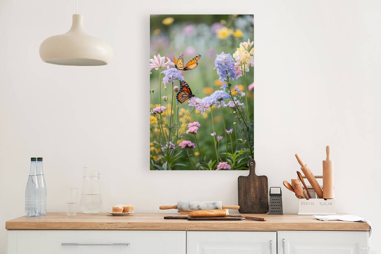 Spring Butterflies Stylish  Reproduction