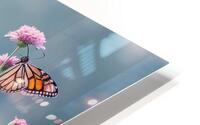 Spring Butterflies Stylish  HD Metal print