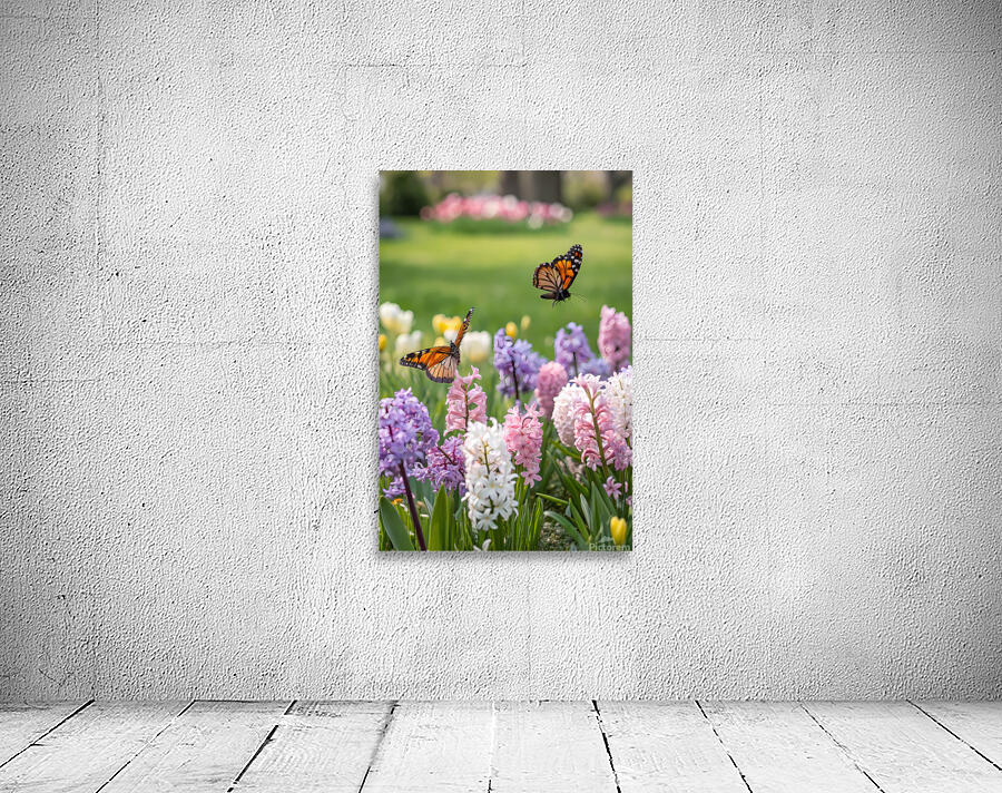 Spring Butterflies Stylish  Wall Preview