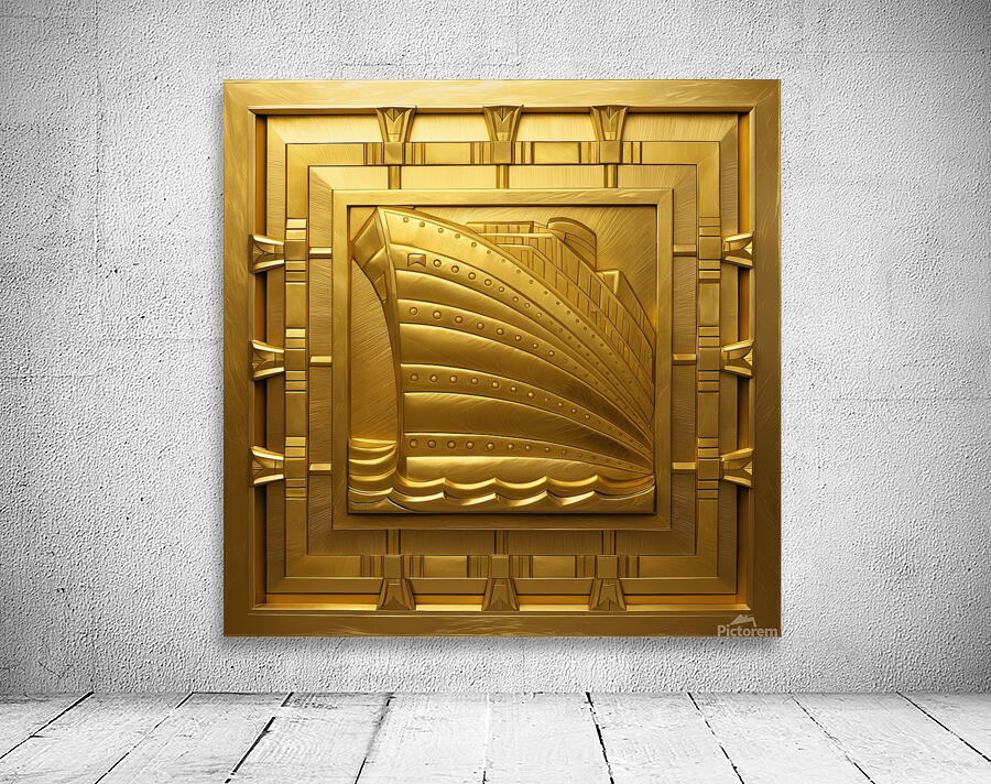 Ship GOLD Wall Preview