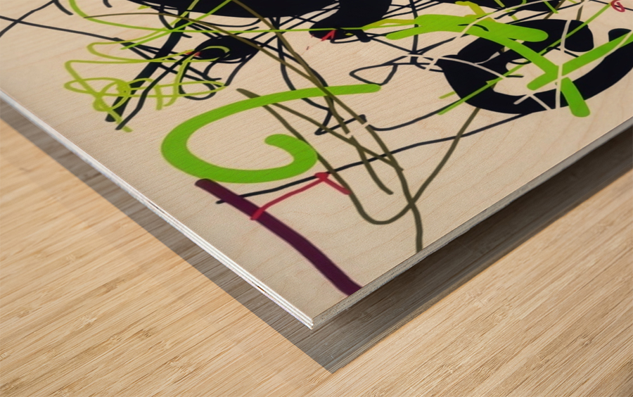 V594 Wood print